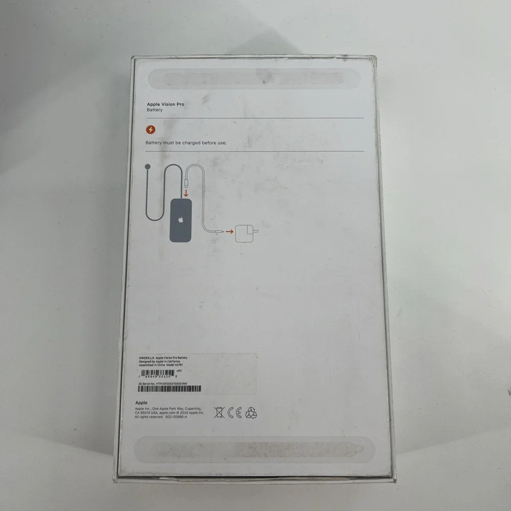 Apple Vision Pro Battery Open Box